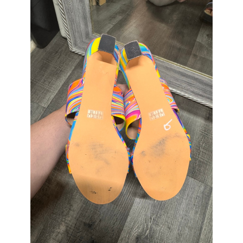Women's SKYSTERRY Y2K Multi-color Sandals Size‎ 7.5 - Picture 2 of 4